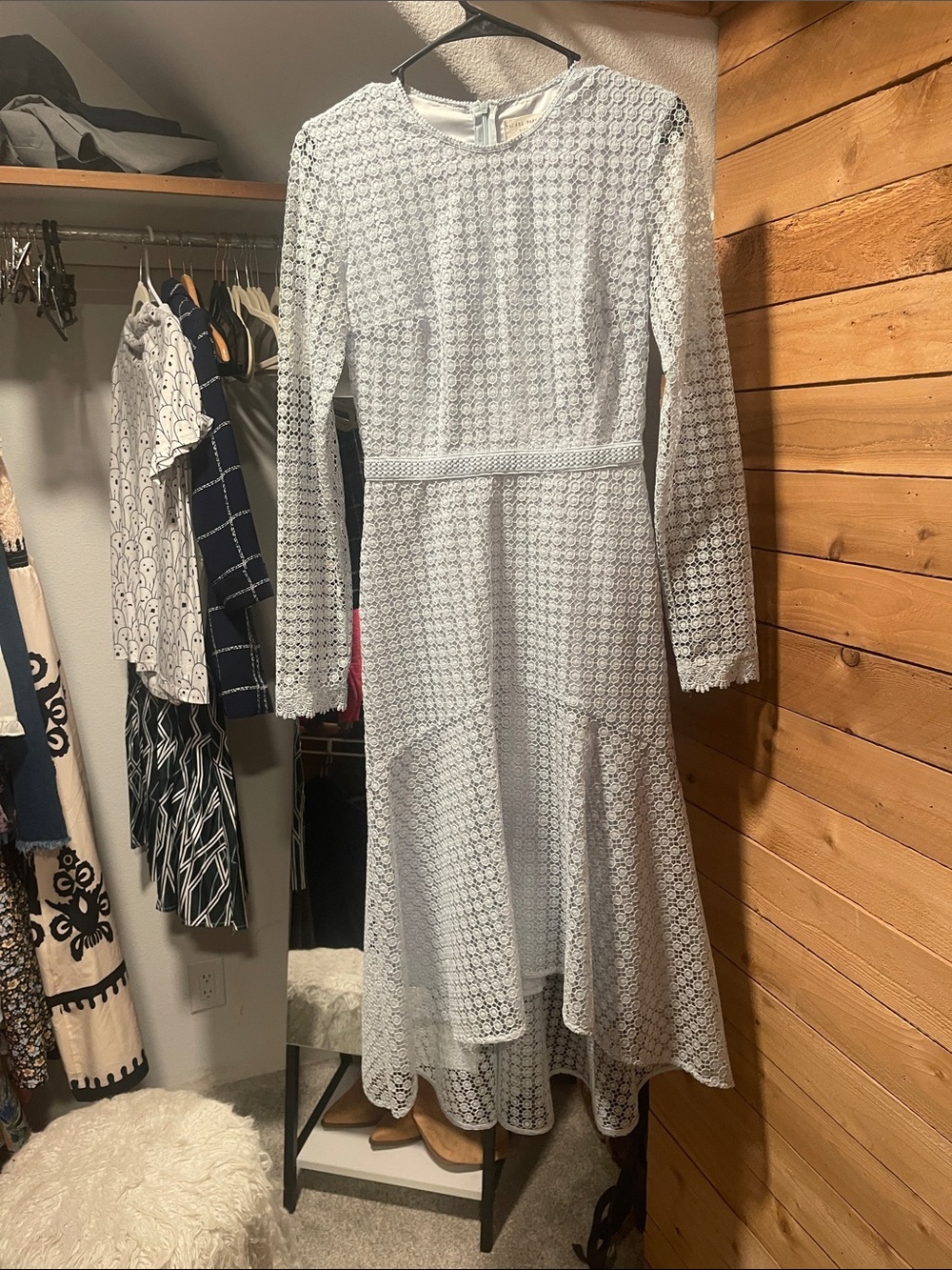Rachel Parcell Powder Blue Eyelet dress